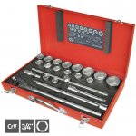 Extol Premium klíče nástrčné, sada 22ks, 34", 8818350 – Zboží Dáma