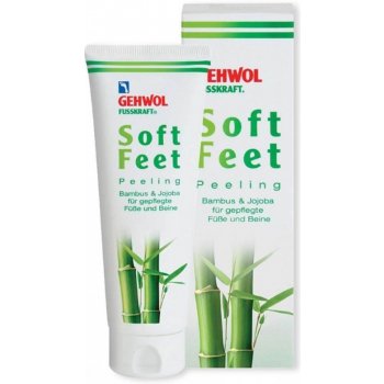 Gehwol Fusskraft Soft Feet Peeling šetrný peelingový krém na nohy a chodidla 125 ml