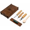 Pracovní nůž BeaverCraft řezbářská sada Spoon Carving Set In Box pro leváky