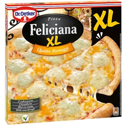 Dr. Oetker Feliciana XL Quattro Formaggi 445g – Hledejceny.cz