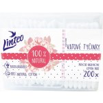 Linteo Papírové Vatové tyčinky 100% natural 200 ks – Zbozi.Blesk.cz