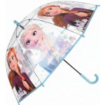SunCity dívčí průhledný deštník Ledové království Frozen motiv Anna a Elsa – Zboží Dáma