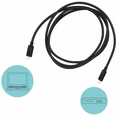 i-Tec TB3CBL150CM Thunderbolt 3 propojovací, 40Gbps, 1,5m – Zbozi.Blesk.cz