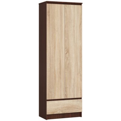 Ak furniture Rexa 60 cm wenge/sonoma – Zboží Mobilmania