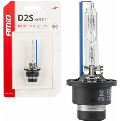 AMiO Xenonová výbojka D2S 35W 8000K BASIC blistr AMIO-03862 – Hledejceny.cz
