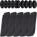 AMiO AM03237 Sada potahů na bezpečnostní pásy černé 2ks – Sleviste.cz