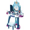 BABY MIX Dětský toaletní stolek ledový svět se světlem hudbou a židličkou