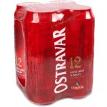 Ostravar Pivo světlý ležák 12° 4 x 0,5 l 2 l (plech) – Hledejceny.cz