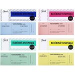 Optys 1267 Bločkové vstupenky 14x5cm 100 listů – Zboží Živě