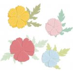 DP Craft Vyřezávací šablona květy 5 kusů 3D efekt – Sleviste.cz