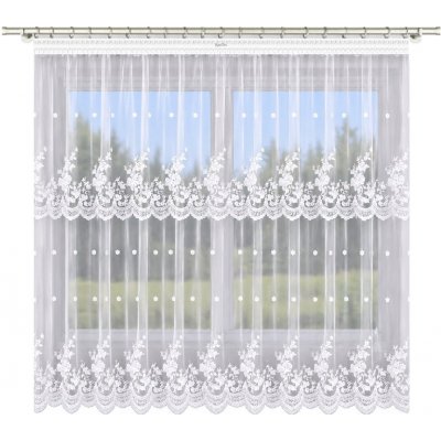 Fliying Hotová záclona s výšivkou L 105-7006, 400x150 cm – Hledejceny.cz