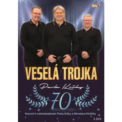 Koncert 70 - 2 - Veselá trojka DVD – Zbozi.Blesk.cz