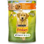 Purina Friskies Junior s kuřetem a mrkví ve šťávě 100 g – Zbozi.Blesk.cz