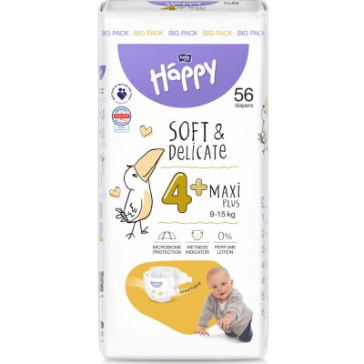 Bella Baby Happy Maxi Plus Pack 4+ 56 ks – Zbozi.Blesk.cz