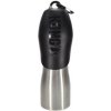 Potřeby pro cestování se psem KONG H2O Fľaša na vodu nerezová pre psa 740 ml 25 oz Stainless Steel Bottle Black