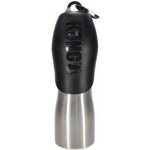 KONG H2O Fľaša na vodu nerezová pre psa 740 ml 25 oz Stainless Steel Bottle Black