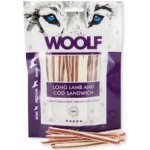 WOOLF Soft Lamb and Cod Sandwich LONG 100 g – Sleviste.cz