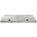 Diversa LED Expert 30W Akvarijní kryt hliníkový rovný beton 200 x 60 cm – Zboží Dáma
