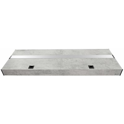Diversa LED Expert 30W Akvarijní kryt hliníkový rovný beton 200 x 60 cm – Zboží Dáma
