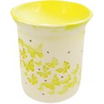 Anděl Přerov Aromalampa porcelánová s žlutými motýlky 11 cm – Hledejceny.cz