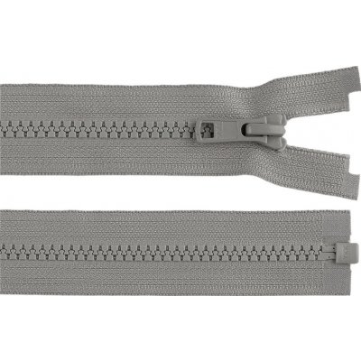 Prima-obchod Kostěný zip YKK No 5 délka 50 cm bundový, barva 135 šedá – Hledejceny.cz