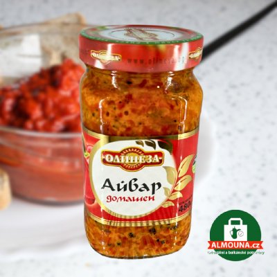 Ajvar domací Olineza 480 g – Zbozi.Blesk.cz