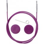 Fialové vyměnitelné lanko KnitPro 76 cm – Hledejceny.cz
