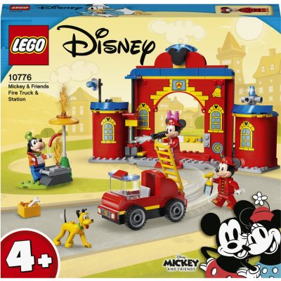 LEGO® Disney 10776 Hasičská stanice a auto Mickeyho a přátel – Zboží Mobilmania
