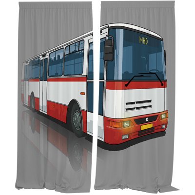 IMPAR Závěsy Karosa B 931 (Rozměr : 140x250, Materiál: Interlock) – Hledejceny.cz