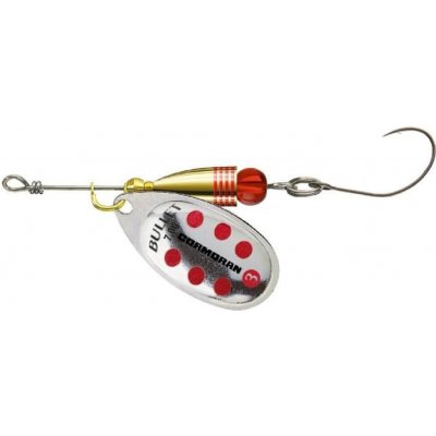 Cormoran Třpytka Bullet Single Hook Silver Red vel.1 3 g – Hledejceny.cz