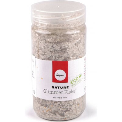 Prima-obchod Dekorativní zdobící slídové vločky 370 ml, barva 1 stříbrná – Zboží Mobilmania