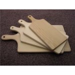 SAHM Dřevěné servírovací prkénko s rukojetí 39x18x1,5cm 100025484 – Sleviste.cz