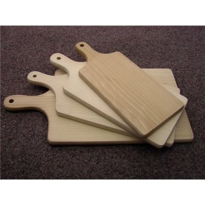 SAHM Dřevěné servírovací prkénko s rukojetí 39x18x1,5cm 100025484 – Sleviste.cz