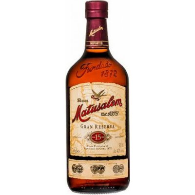 Matusalem Gran Reserva 15y 40% 0,7 l (holá láhev) – Hledejceny.cz