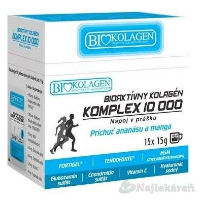 Asp bioaktivních kolagen KOMPLEX 10 000 nápoj v prášku sáčky 15 x 15 g – Hledejceny.cz