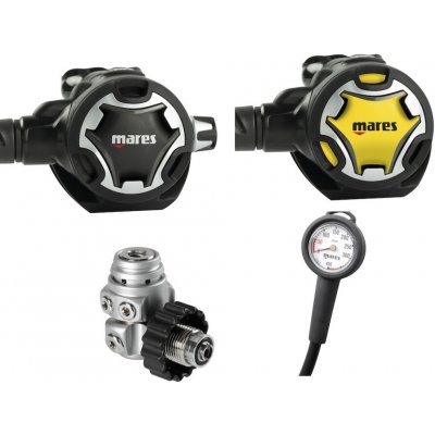 Mares set Dual Adj 62x s octopusem Dual a manometrem – Zboží Dáma