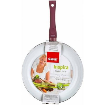 Banquet hliníková s keramickou vnitřní povrchovou úpravou Inspira indukce 28 x 5,8 cm – Zboží Mobilmania