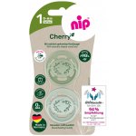 Nip Cherry Nature line šidítko kaučuk 2ks green/green – Zbozi.Blesk.cz