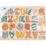Small Foot vkládačka Safari abeceda písmenka 26 dílků – Sleviste.cz