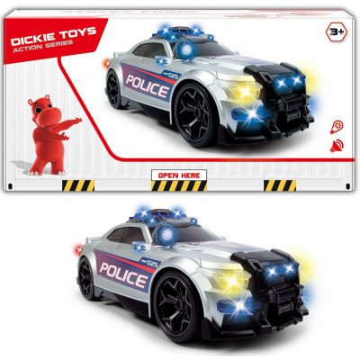 Dickie Action Series Policejní auto Street Force 33 cm – Zboží Mobilmania