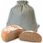 Wrap - up Funkční pytlík Wrapáček, obal vel. XL na chleba i pečivo, režný s puntíkem – Zboží Dáma