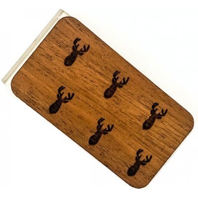 Spona na peníze Dřevěná Wood Jelen – Zboží Dáma