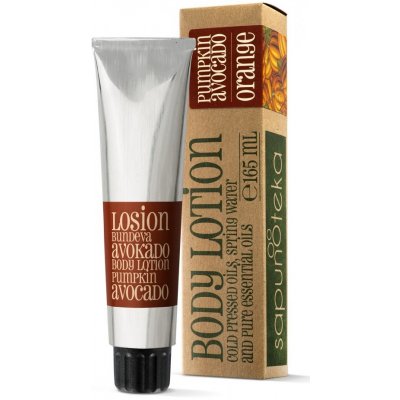 Sapunoteka Body Lotion Pumpkin tělový krém s dýňovým a avokádovým olejem 165 ml – Hledejceny.cz