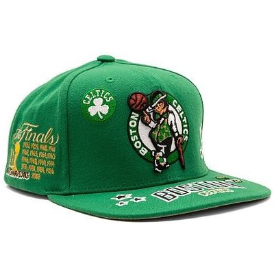 Mitchell & Ness All Out Snapback NBA BOSTON CELTICS Green – Zboží Mobilmania