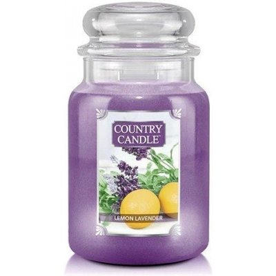 Country Candle Citronová levandule 680 g