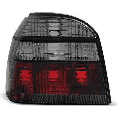 TUNING-TEC, Zadní světla čirá, VW GOLF III, 1991-1997, HTB, Red-Smoke | Zboží Auto
