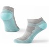 Zulu ponožky Merino Summer W šedá/modrá