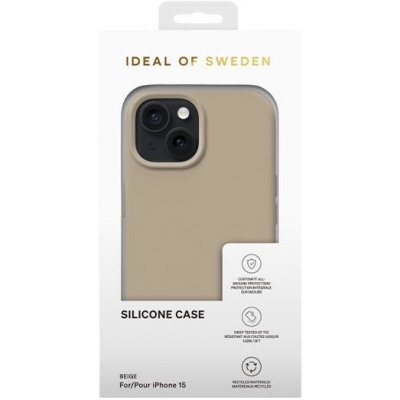 iDeal Of Sweden Silicone Beige, Apple iPhone 15