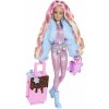 Barbie Extra Fly Barbie oblečku do sněhu HPB16