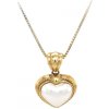 Přívěsky Beny Jewellery Zlatý Přívěsek Srdce s Perletí k1150039